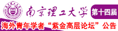 艹逼啊啊啊啊啊网站南京理工大学第十四届海外青年学者紫金论坛诚邀海内外英才！